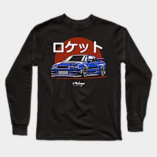 R34 GTR Long Sleeve T-Shirt